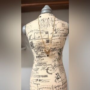 Women’s Gold Half Sunburst Pendant Necklace